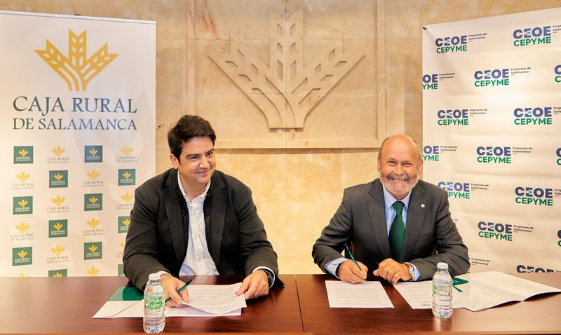 Acuerdo de Caja Rural de Salamanca y CEOE CEPYME Salamanca 