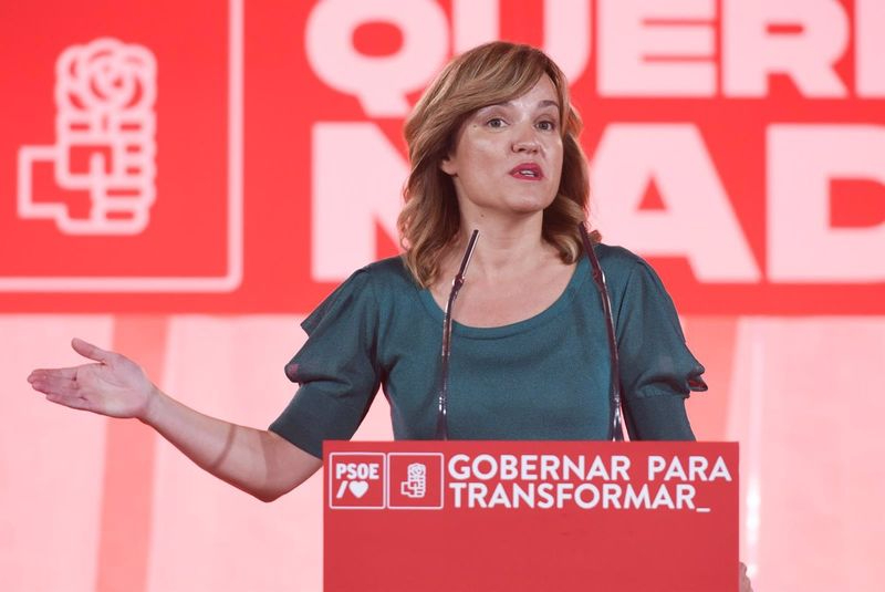 Pilar Alegría ve al PSOE como la única herramienta capaz de liderar el cambio en Salamanca