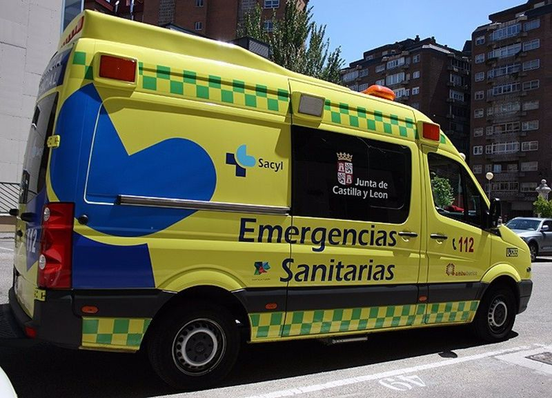 Herido un motorista de 34 años tras colisionar con un turismo en Carbajosa de la Sagrada