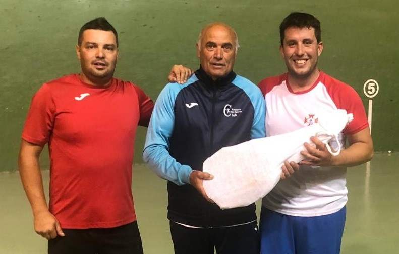 Pablo Sevillano y José María Morales se adjudican el Trofeo Diputación de Frontenis