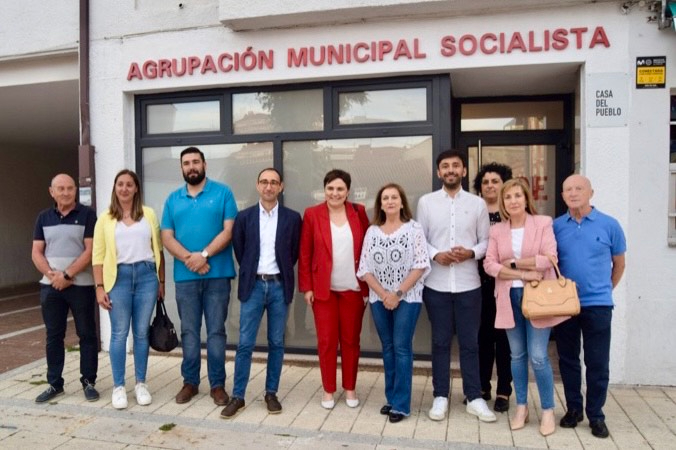 Patricia Blanquer destaca en su visita a Peñaranda la importancia de la adaptación de las políticas como motor de crecimiento