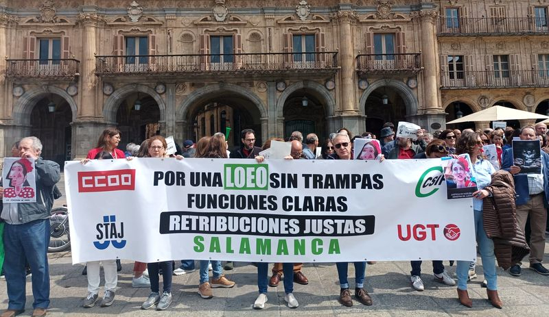 La Justicia se paraliza en Salamanca: huelga indefinida de los trabajadores