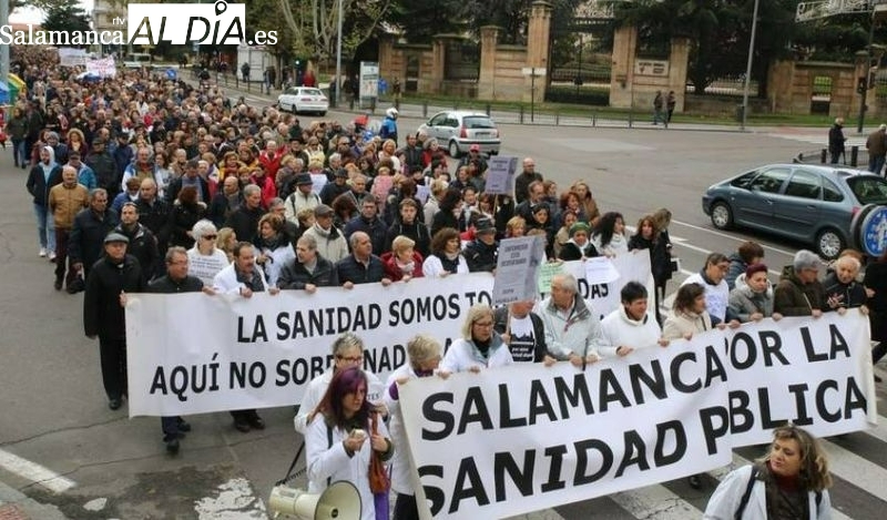 Fevesa Ciudad Rodrigo muestra su apoyo a la ‘Marea Blanca’ del domingo en Salamanca