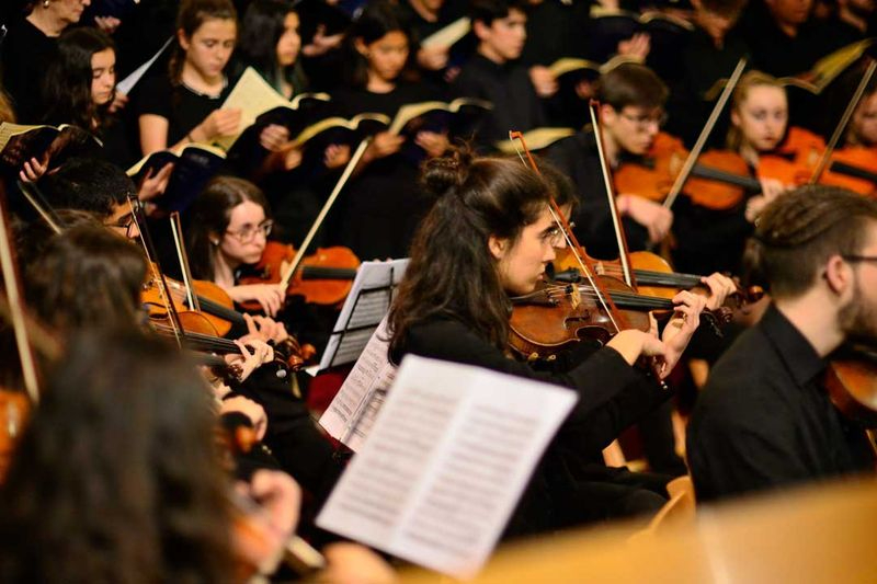 Orquestas del Conservatorio Profesional de Salamanca actúan en el CAEM