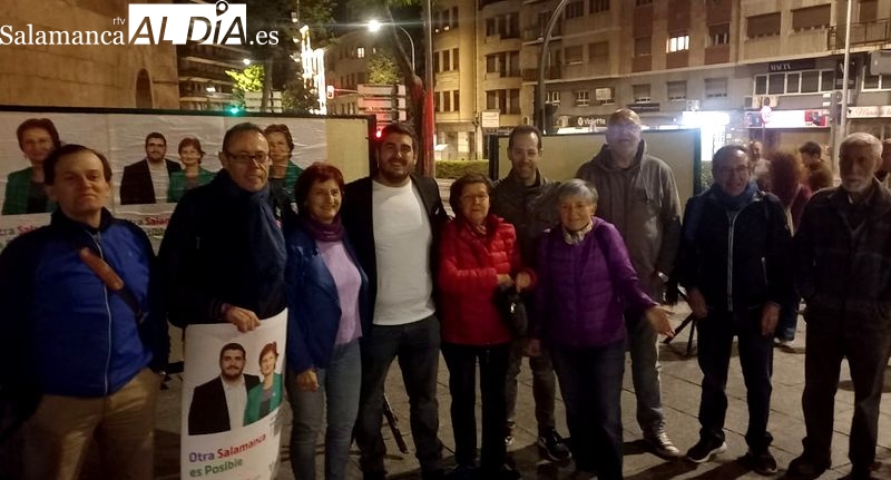 Podemos-Izquierda Unida-Alianza Verde quiere demostrar que otra Salamanca es posible