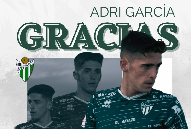 Adrián García deja de pertenecer al CD Guijuelo