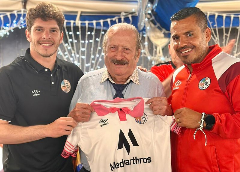 Silvestre Sánchez Sierra, anfitrión de lujo para el Salamanca UDS