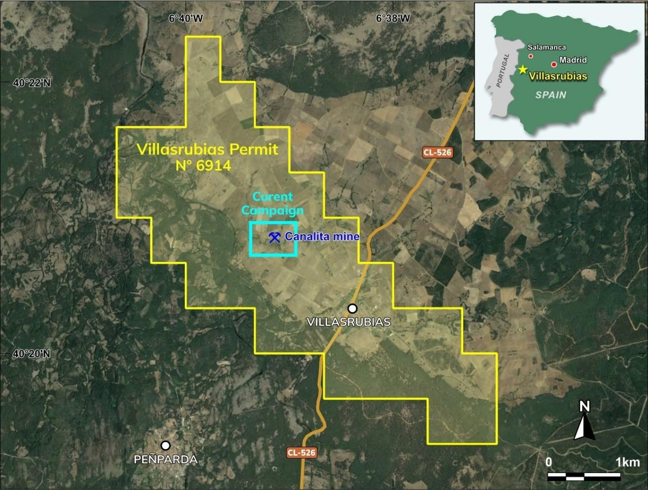 Una empresa australiana descubre en Villasrubias altos grados de litio