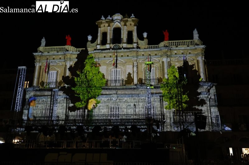 Magia en el lienzo de la Plaza Mayor