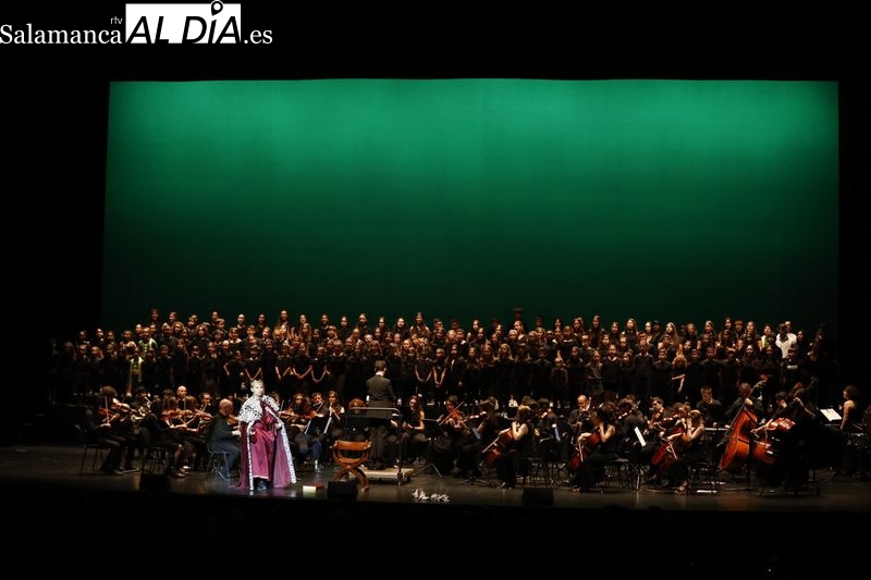 El CAEM acoge un musical escolar con el acompañamiento de la Joven Orquesta Sinfónica de Castilla y León