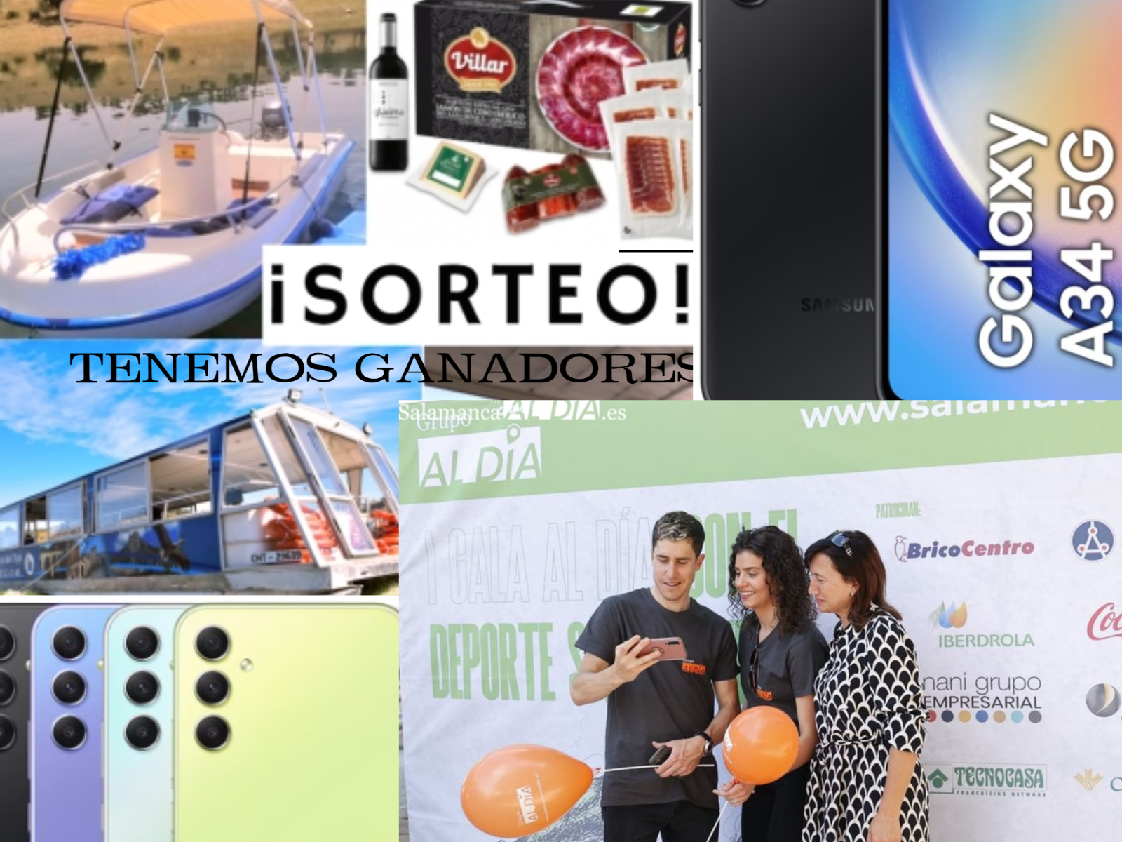 ¡Sorteo resuelto! Ya tenemos a los lectores ganadores de los premios la ‘I Gala AL DÍA con el deporte salmantino’