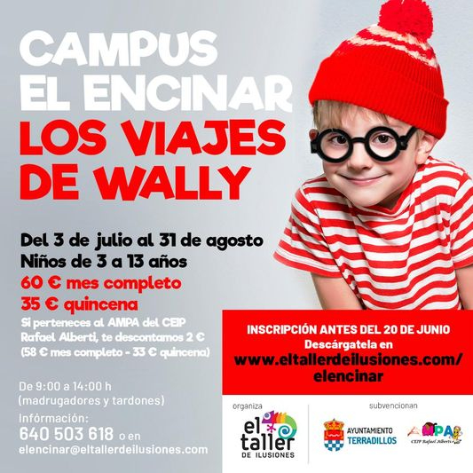 El Encinar impulsa el campamento de Verano ‘Los Viajes de Wally’ 