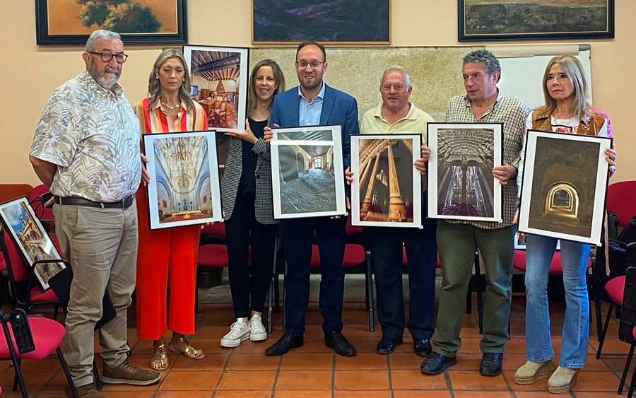 Santos Vicente gana el concurso de fotografía dedicado a los interiores de los monumentos