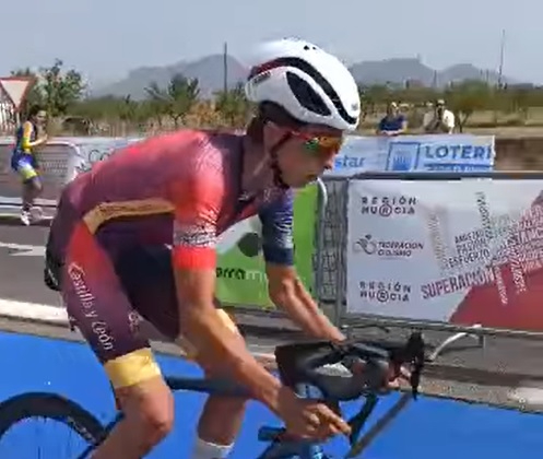 Diego Martín Lucas inicia su participación en el Campeonato de España de Ciclismo