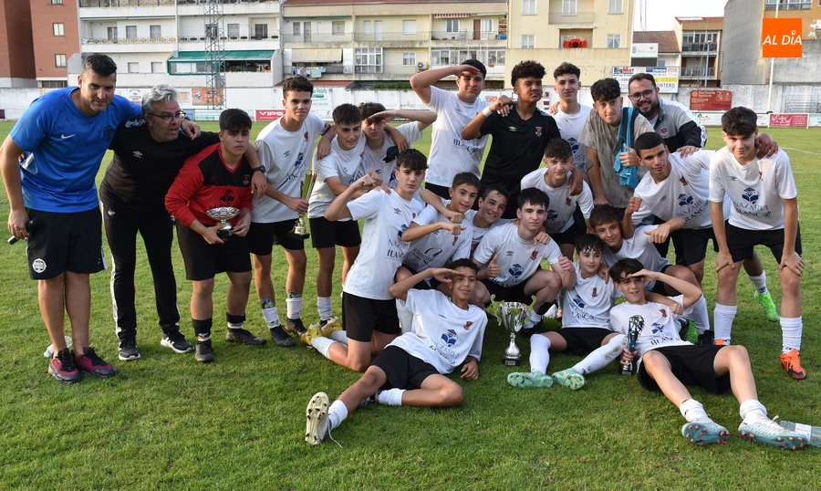 El Cadete del Ciudad Rodrigo triunfa en su Torneo con mucha emoción