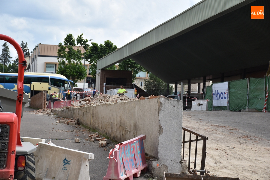 Cortado al tráfico un tramo de la calle Campo de Toledo y otro de la calle San Albín