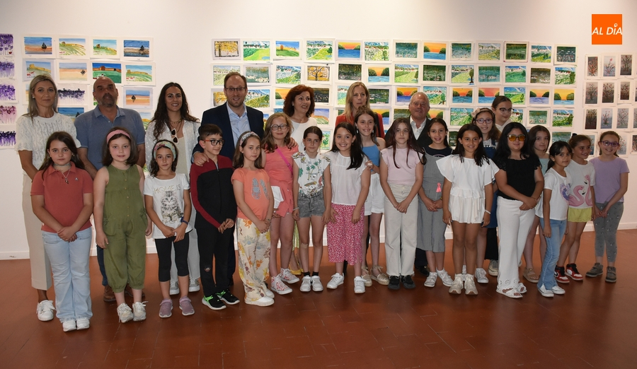 Los ‘Pequeños Artistas’ de los talleres de Pilar Rivero llevan más de 500 trabajos a la Casa de la Cultura