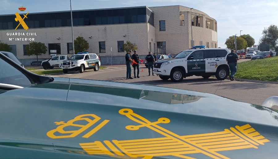 Guardia Civil y GNR llevan a cabo un ejercicio con inicio en un supuesto robo en Sancti-Spíritus