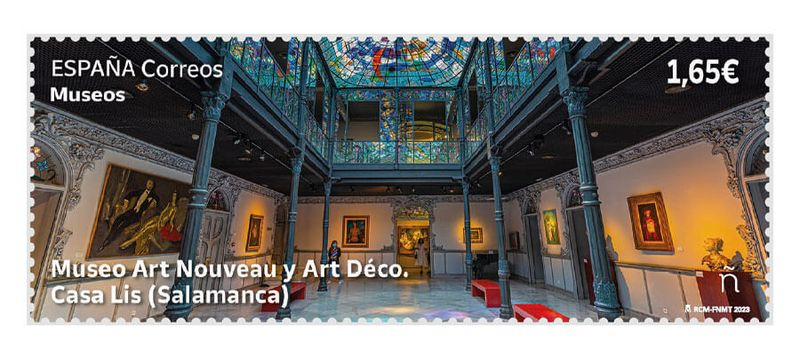 Correos dedica un sello al Museo Casa Lis de Salamanca