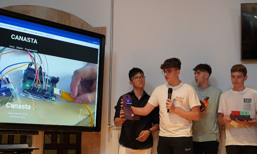 Alumnos de Bachillerato del IES Tierra son galardonados en la iniciativa ‘Talent Junior’