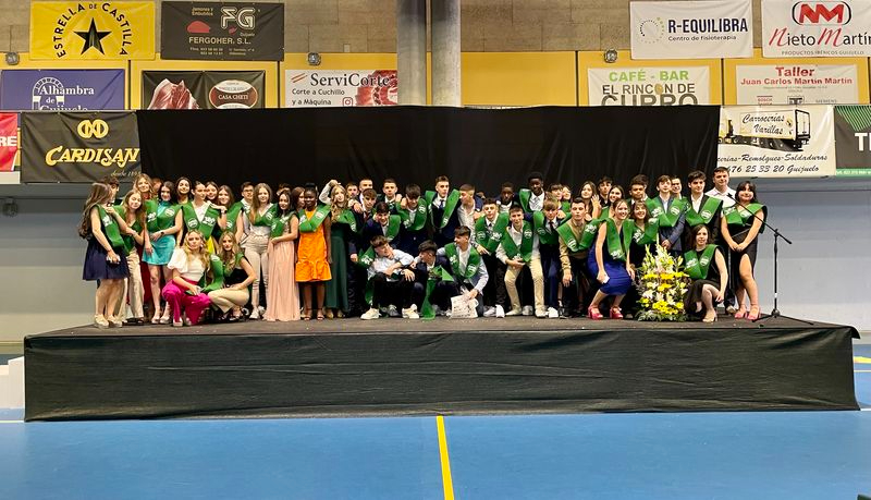 Jornada de graduaciones de 4º de la ESO y 2º de Bachillerato en el IES Vía de la Plata de Guijuelo