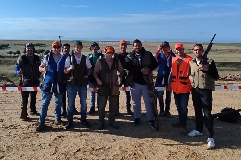 Más de 140 tiradores participan en Villoria en el Campeonato provincial de recorrido de caza