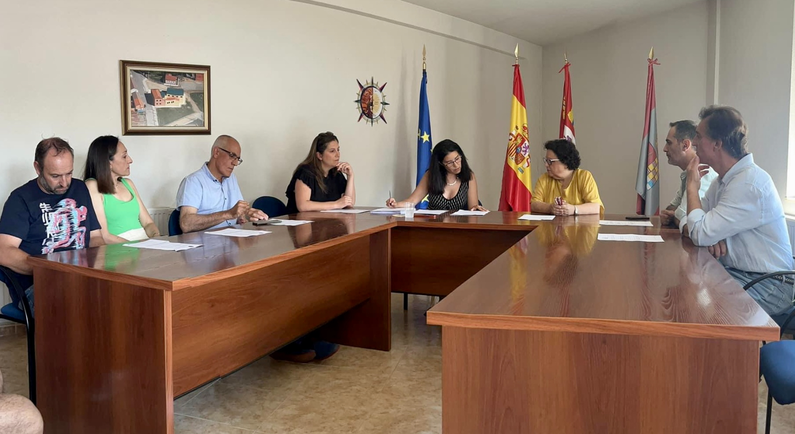 Javier Miguel se estrena al frente de la alcaldía de Villoruela