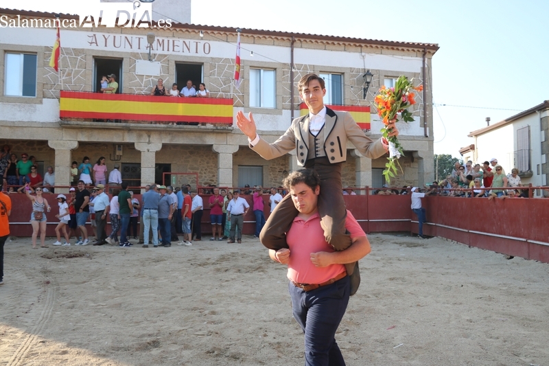 Entretenida tarde de toros en Bogajo para despedir las fiestas de San Juan