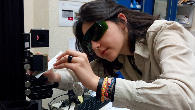 Una estudiante de la Universidad de Salamanca obtiene una de las 20 prestigiosas becas internacionales ‘Optica Woman Scholar’