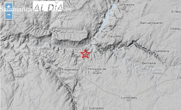 Hinojosa de Duero registra un terremoto de magnitud 1.8