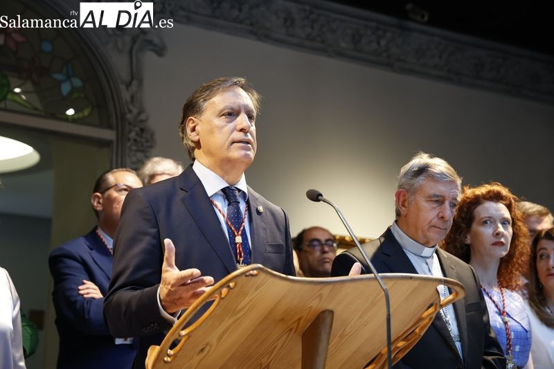 El clima político de la ciudad es francamente muy cooperativo, destaca el alcalde de Salamanca