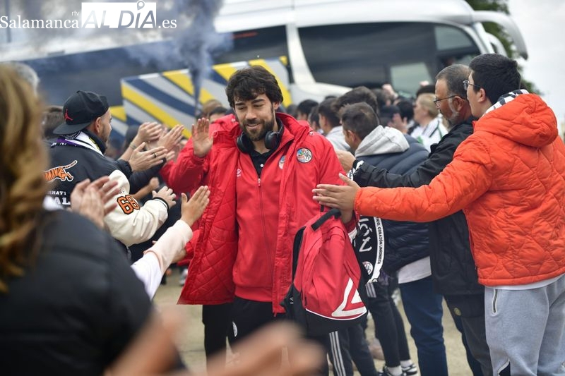 Así será el gran día del Salamanca UDS: recibimiento al bus, Fan Zone, paellada, servicio de transporte especial al Helmántico...