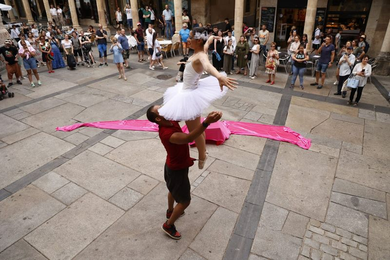 Flotando en la ciudad 