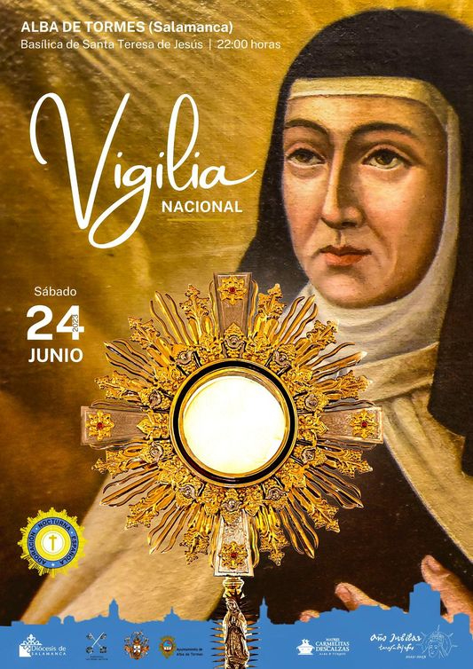 Alba de Tormes celebra la Vigilia Nacional 