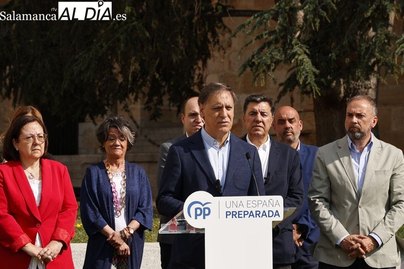 El PP de Salamanca aspira a lograr 3 diputados y 3 senadores para que Sánchez salga cuanto antes de la Moncloa