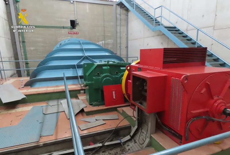 Asalta esta central hidroeléctrica salmantina y provoca daños valorados en 400.000 euros