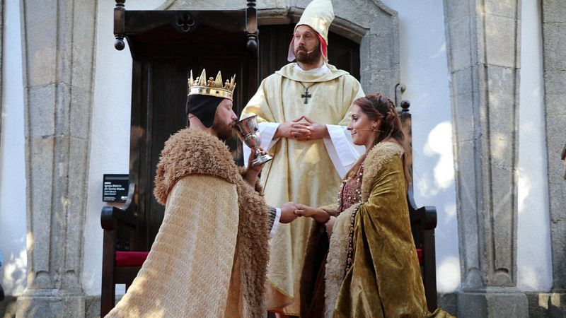 Dinis de Portugal e Isabel de Aragón se casan este fin de semana en Trancoso