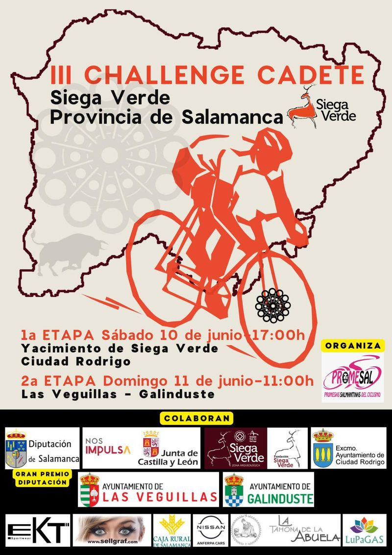 Galinduste, punto y final de la III Challenge ‘Siega Verde - Provincia de Salamanca’