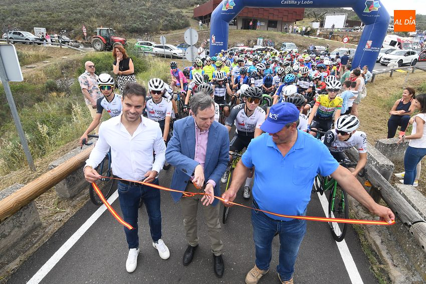 Siega Verde da la salida a la III Challenge Ciclista Cadete de Salamanca