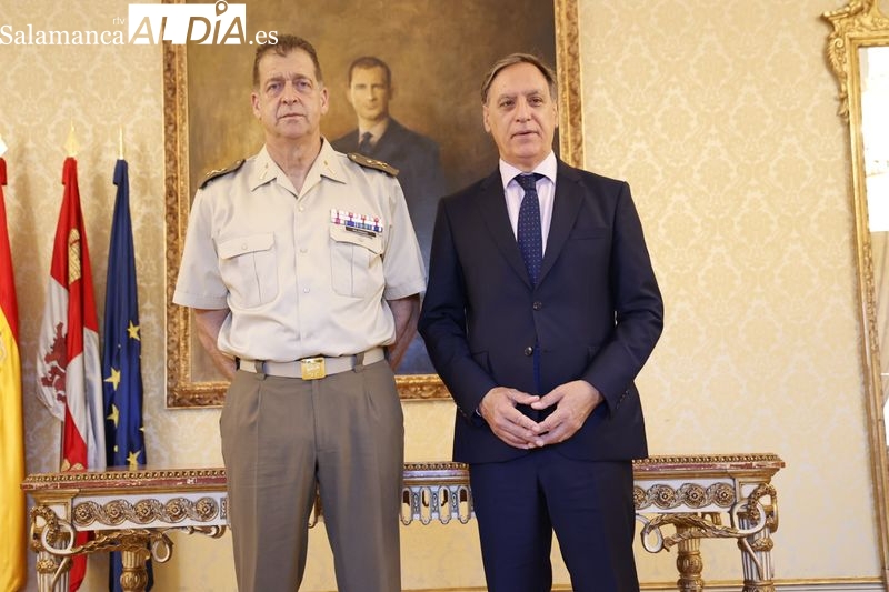 Manuel Maldonado concluye su etapa en Salamanca como jefe del Mando de Ingenieros