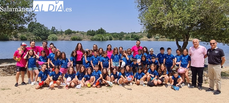 Cerca de medio centenar de niños de la provincia disfrutan de Las Arribes 