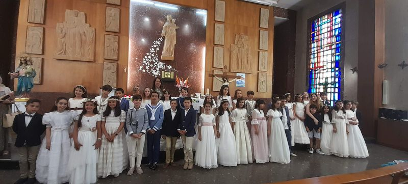 El Colegio San Juan Bosco celebra la Segunda Comunión de sus alumnos 