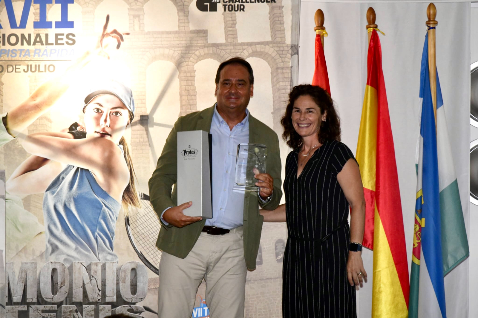 El Perfumerías Avenida, reconocido en los Premios del Open Castilla y León de tenis