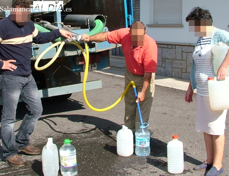 Mañana domingo, 23 de julio, un camión cisterna repartirá agua para consumo humano en Vitigudino