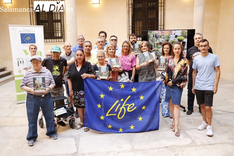 Estos son los ganadores del primer ‘Concurso de balcones y espacios comunes privados verdes LIFE Vía de la Plata’