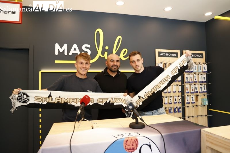 Jehu, Fassani y Cristeto, al habla: Ojalá sea un año bonito en el Salamanca UDS