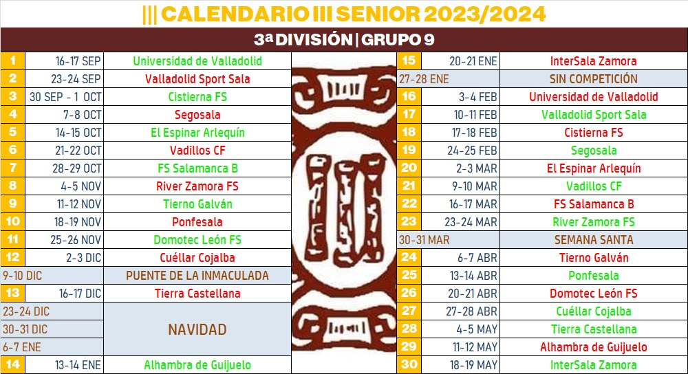 El III Senior, que volverá a debutar como local, tendrá una competición más larga de lo habitual