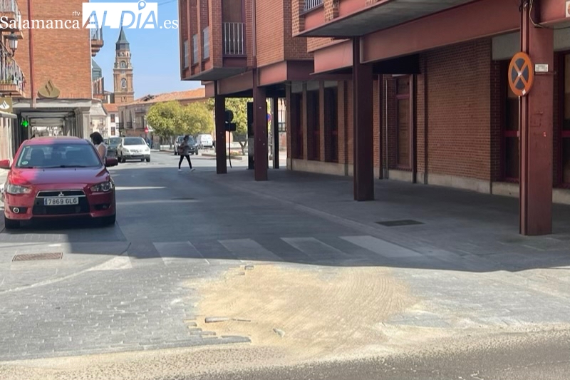 El grave deterioro en la salida de las plazas a la calle Carmen obliga a su cierre temporal para resolverlo