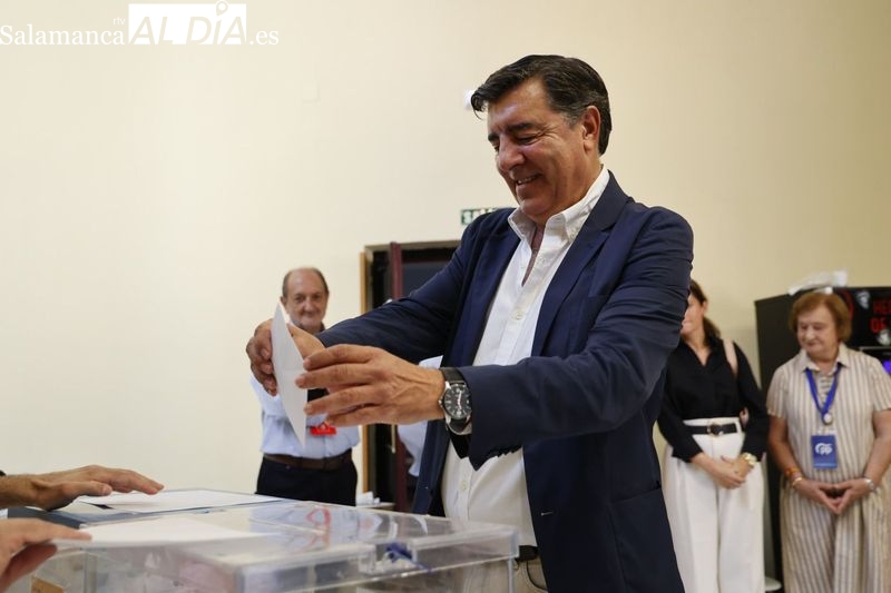 Bermúdez de Castro: Pido a los salmantinos que participen de manera masiva porque estas elecciones son muy importantes
