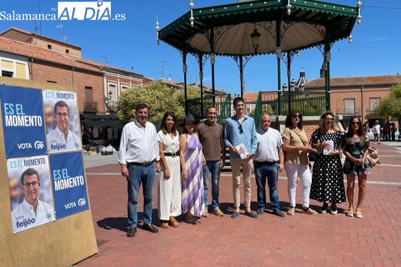 Candidatos del PP al Congreso y Senado este jueves en Peñaranda: Cada vez que gobernamos, España avanza